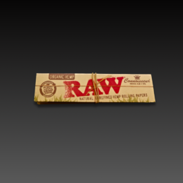 RAW ORGANIC HEMP PAPER + TIPS
